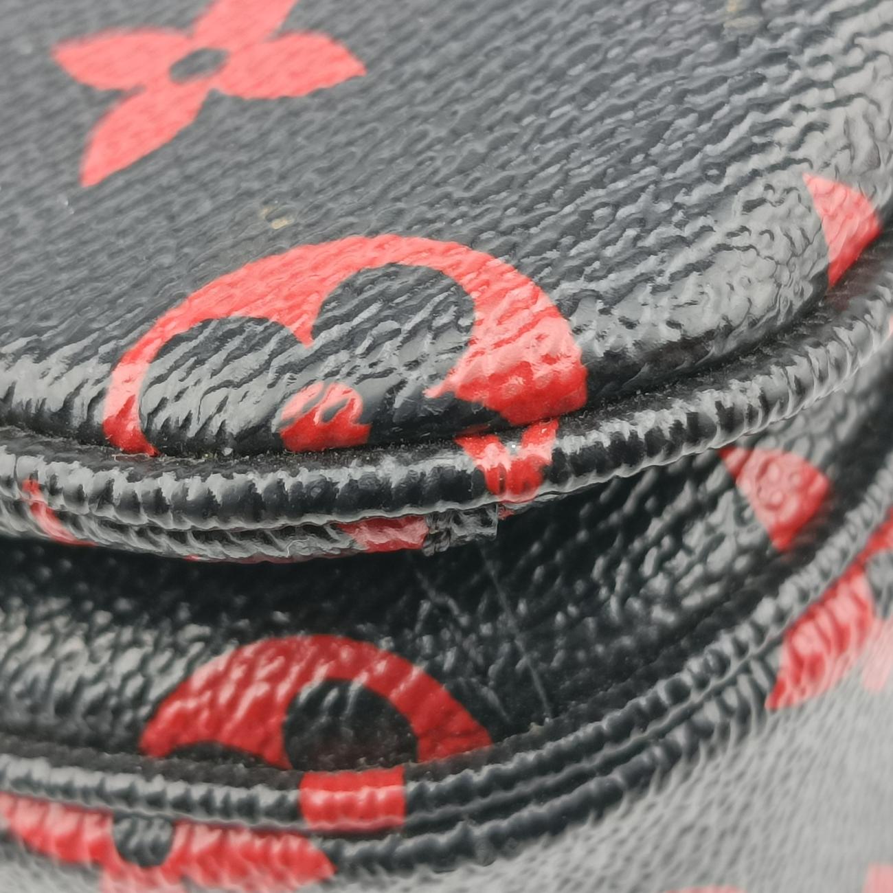 Pochette Metis MM Noir×ROUGE Monogram Infrarouge M41462 DR4146ポシェット メティス MM ノワール×ルージュ モノグラム アンフラルージュ M41462 DR4146