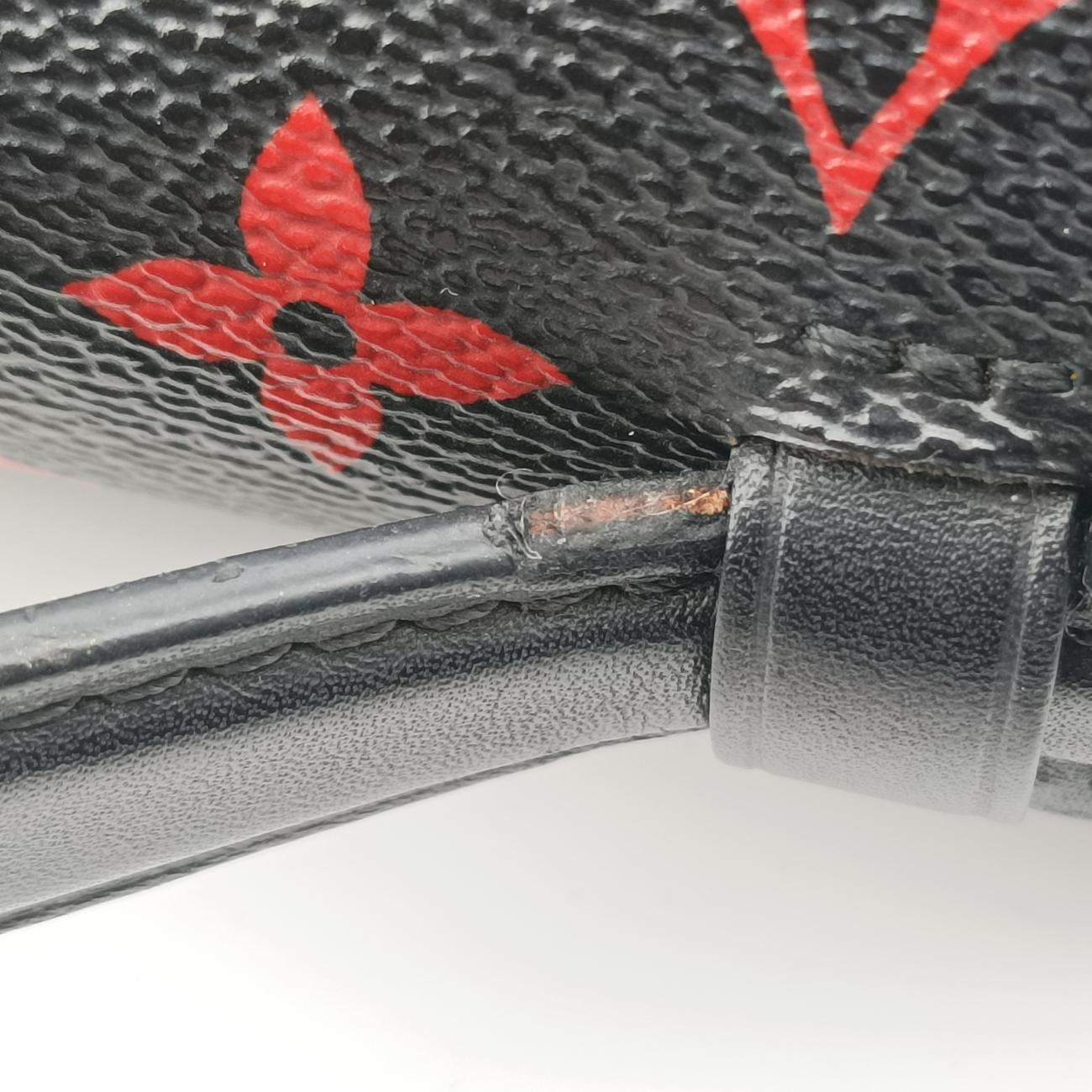 Pochette Metis MM Noir×ROUGE Monogram Infrarouge M41462 DR4146ポシェット メティス MM ノワール×ルージュ モノグラム アンフラルージュ M41462 DR4146