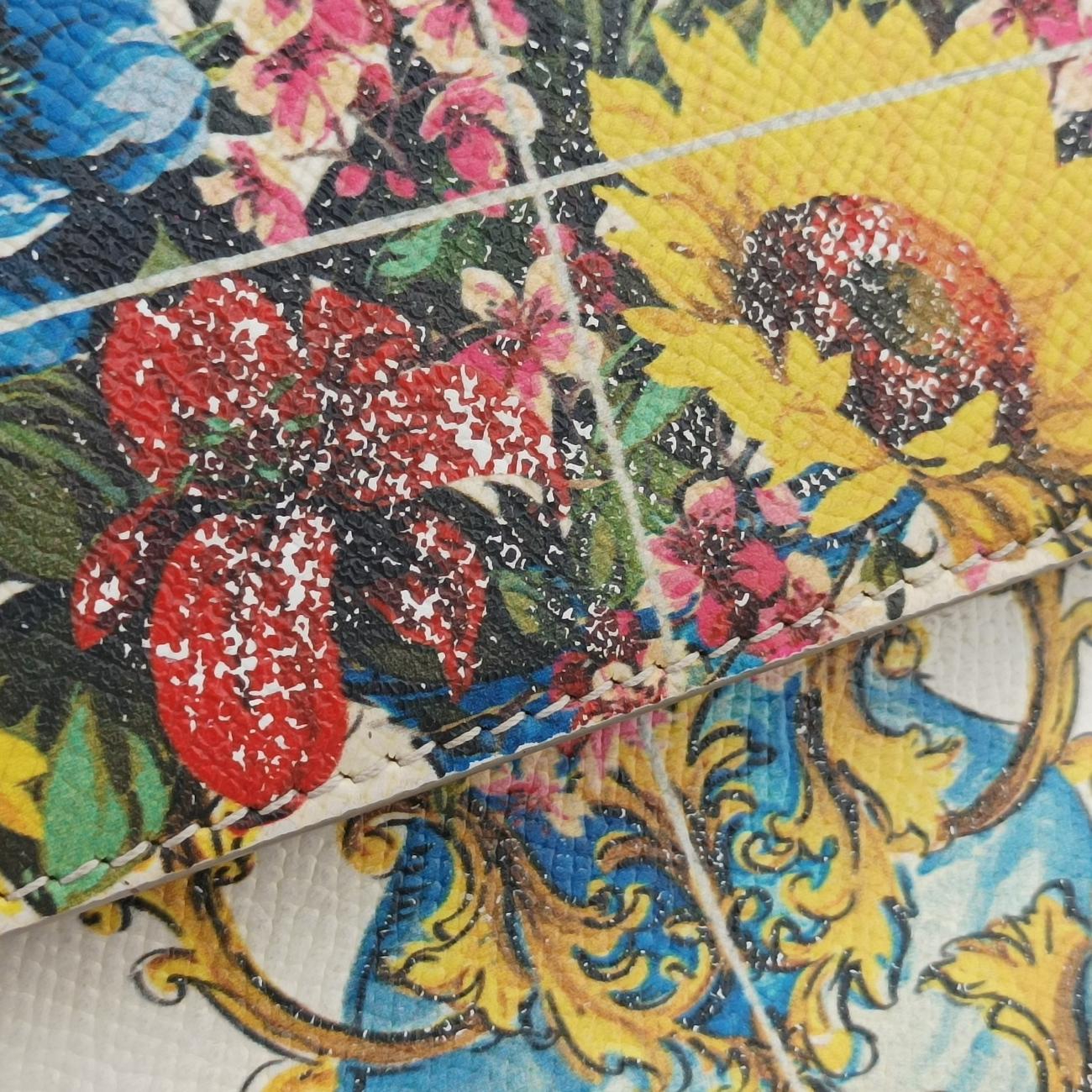 Floral Printl Medium Miss SicilyMulticolourLeather40フローラルプリント ミディアム ミスシシリーマルチカラーレザー40