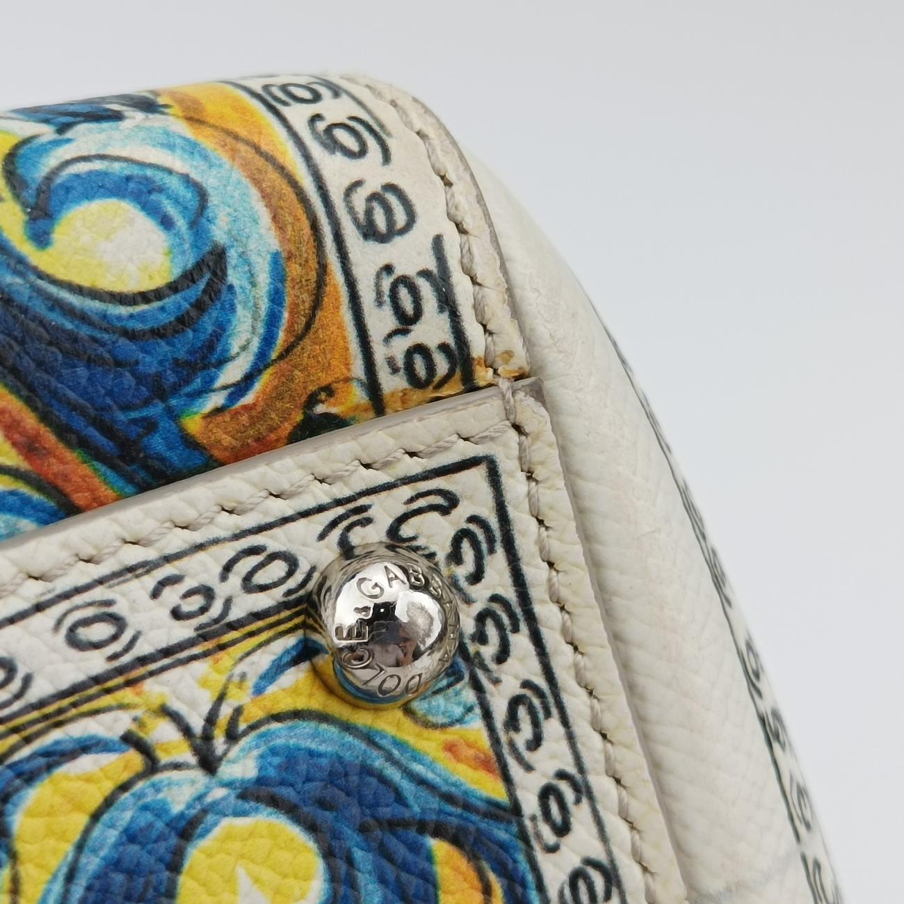 Floral Printl Medium Miss SicilyMulticolourLeather40フローラルプリント ミディアム ミスシシリーマルチカラーレザー40