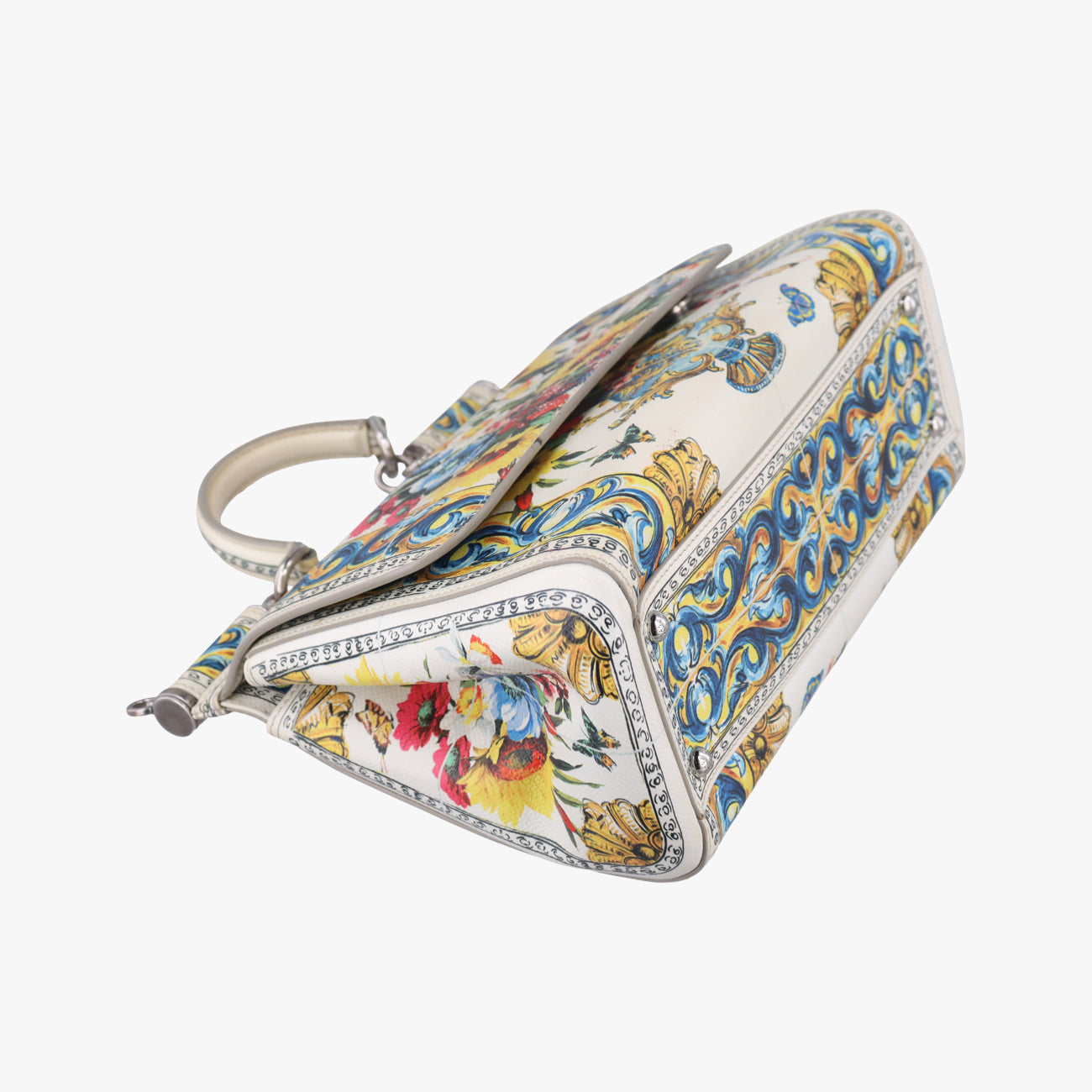 Floral Printl Medium Miss SicilyMulticolourLeather40フローラルプリント ミディアム ミスシシリーマルチカラーレザー40