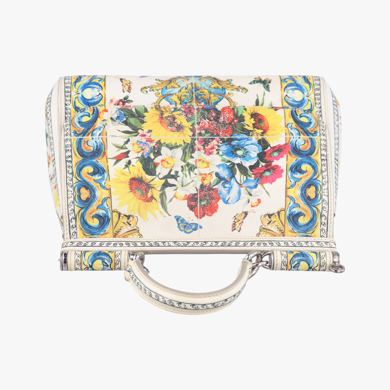 Floral Printl Medium Miss SicilyMulticolourLeather40フローラルプリント ミディアム ミスシシリーマルチカラーレザー40