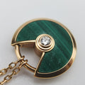 Amulette de CartierGolden×GreenAU750B7224550DMD282アミュレット ドゥ カルティエゴールド×グリーンAU750B7224550DMD282