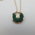Amulette de CartierGolden×GreenAU750B7224550DMD282アミュレット ドゥ カルティエゴールド×グリーンAU750B7224550DMD282