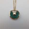 Amulette de CartierGolden×GreenAU750B7224550DMD282アミュレット ドゥ カルティエゴールド×グリーンAU750B7224550DMD282