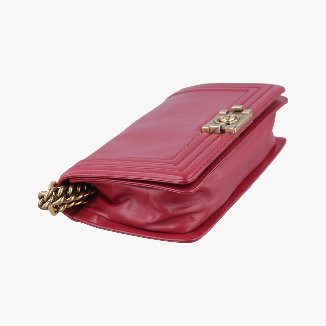 BOY CHANELRedLeatherA6671315642113ボーイシャネルレッドレザーA6671315642113