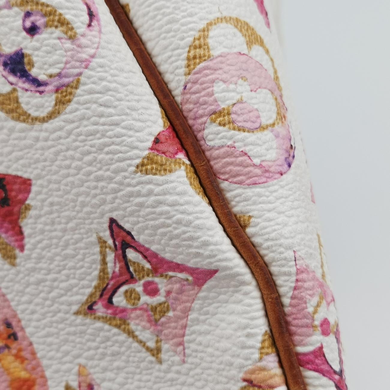 Speedy 30white×MulticolorMonogram Water ColorM95751SP2018スピーディ30ブロン×マルチカラーモノグラム ウォーターカラーM95751SP2018