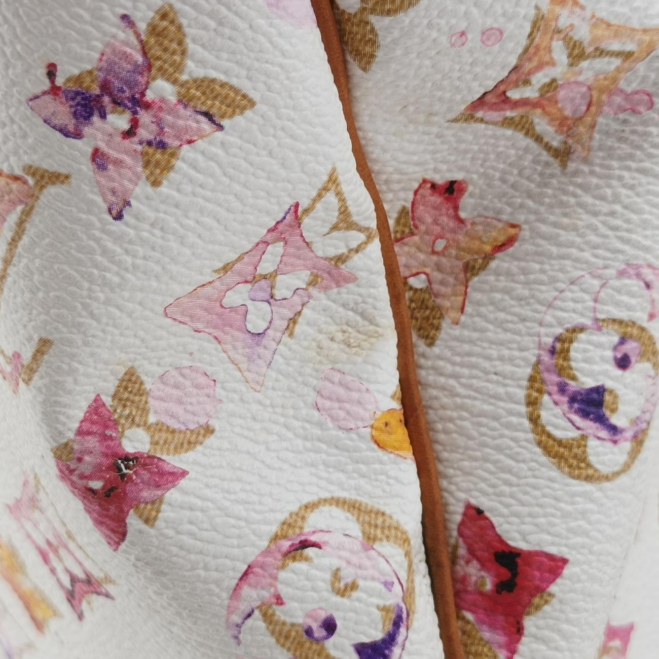 Speedy 30white×MulticolorMonogram Water ColorM95751SP2018スピーディ30ブロン×マルチカラーモノグラム ウォーターカラーM95751SP2018