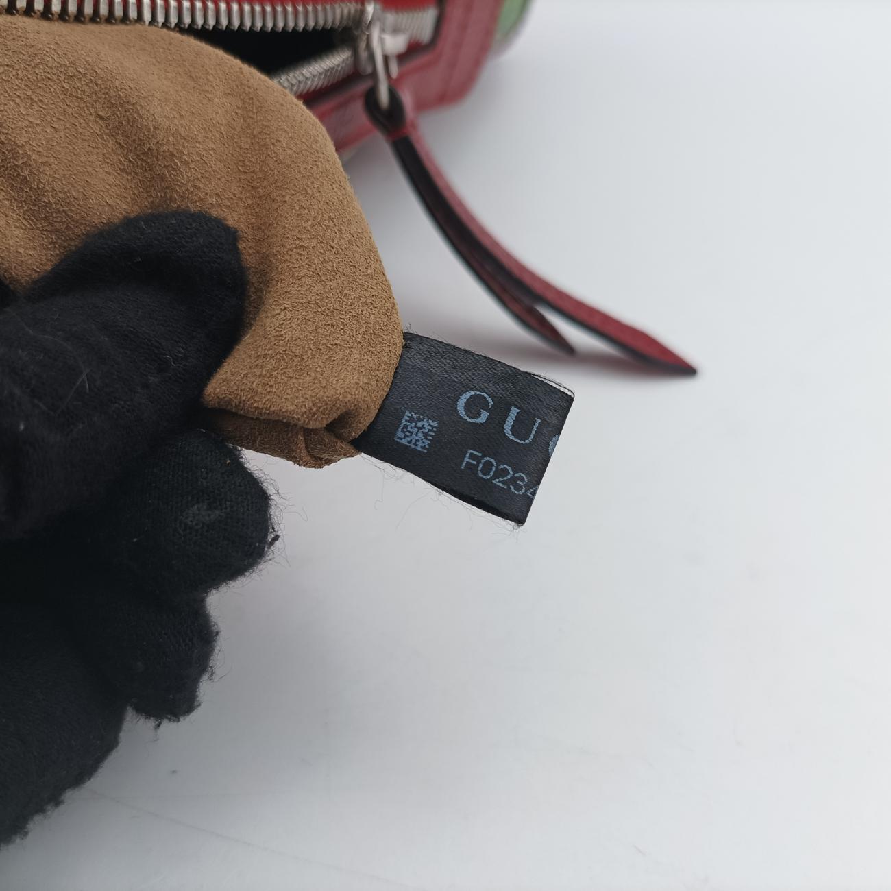 GG Supreme TianBeige x Red x MulticolorPVC coated canvas427042F023409119GGスプリームティアンベージュ×レッド×マルチカラーPVCコーティングキャンバス427042F023409119