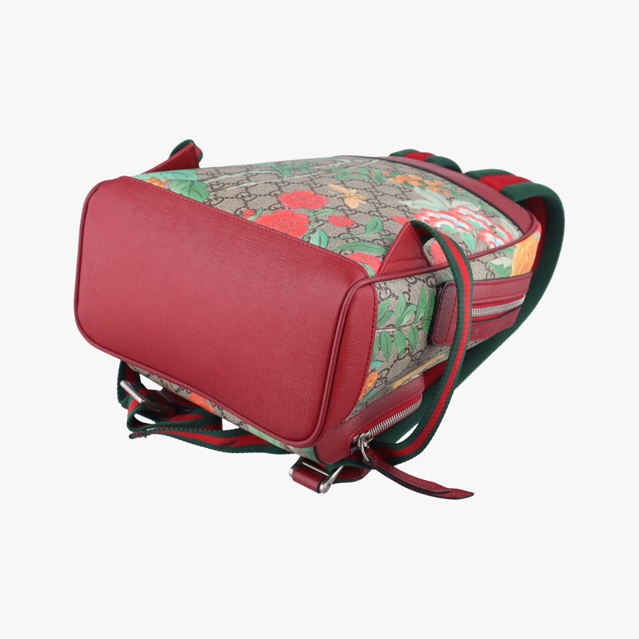 GG Supreme TianBeige x Red x MulticolorPVC coated canvas427042F023409119GGスプリームティアンベージュ×レッド×マルチカラーPVCコーティングキャンバス427042F023409119