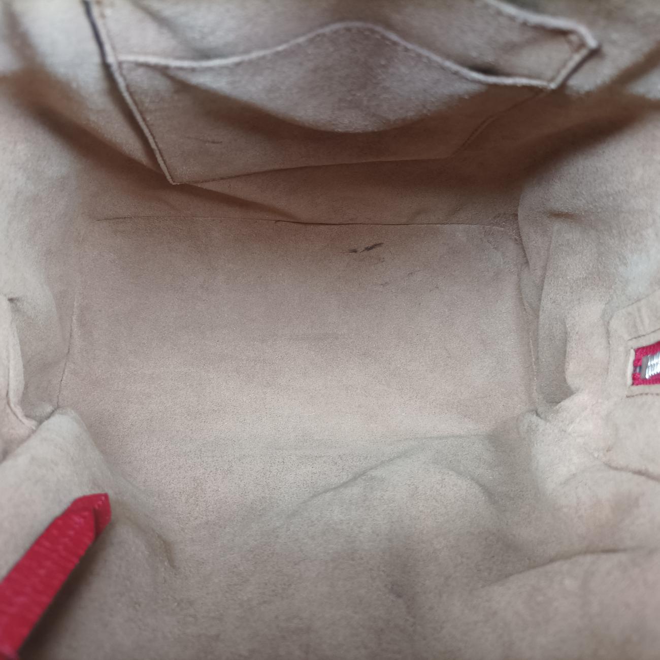 GG Supreme TianBeige x Red x MulticolorPVC coated canvas427042F023409119GGスプリームティアンベージュ×レッド×マルチカラーPVCコーティングキャンバス427042F023409119