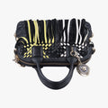 Braided Tassel MedusaBlackLeatherブレイデッド タッセル メデューサブラックレザー