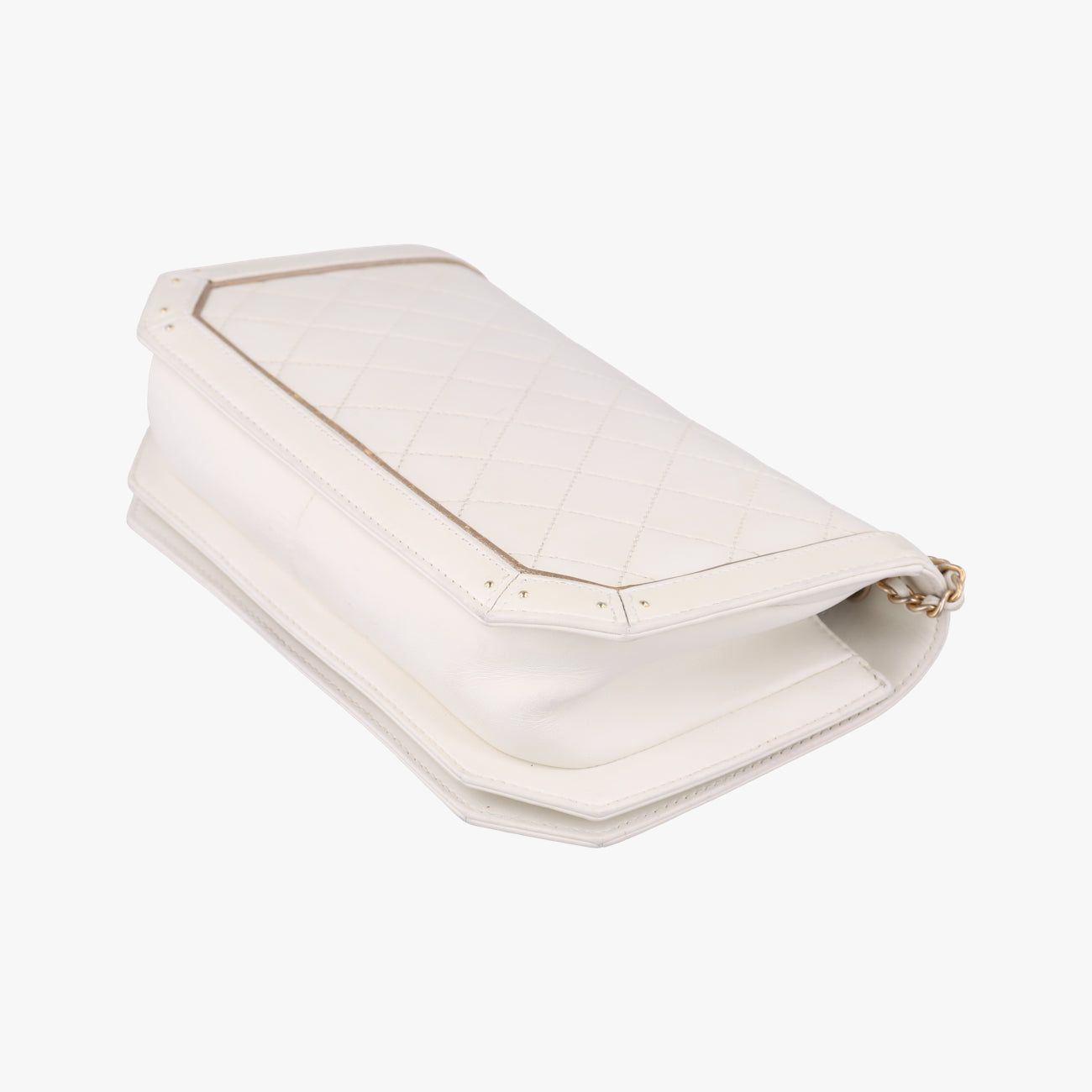 Timeless/Classique　Matelasse Coco FlapWhiteLeatherA9183724407385マトラッセ　ココ　フラップホワイトレザーA9183724407385