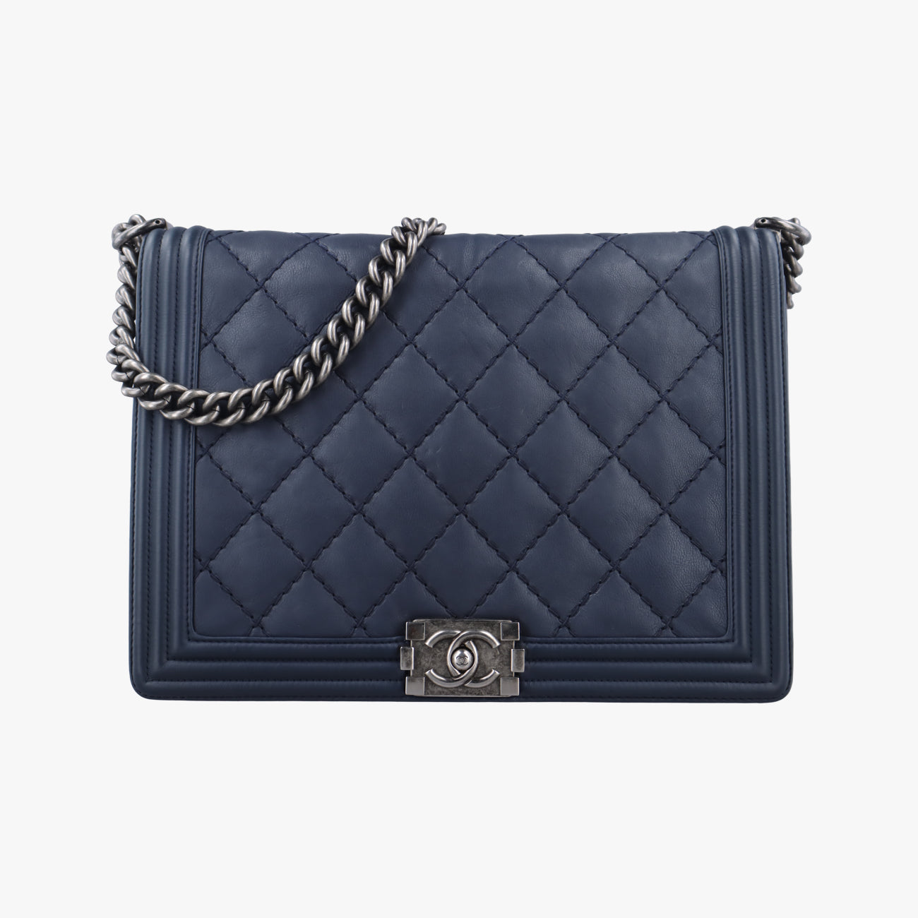 BOY CHANELNavyLeatherA9210618896283ボーイシャネルネイビーレザーA9210618896283