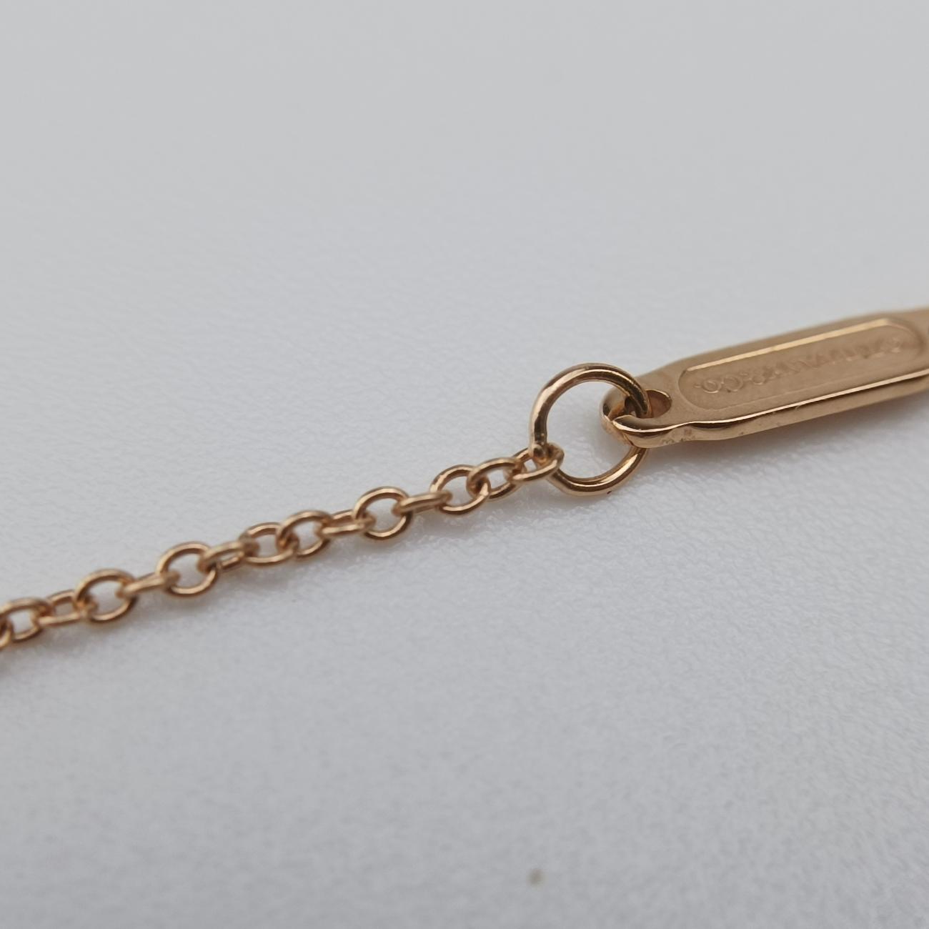 T Smile PendantGolden×PinkAU750Tスマイルペンダントゴールド×ピンクAU750