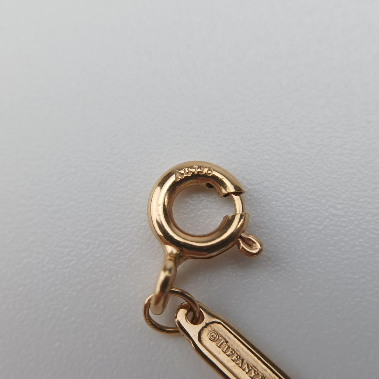 T Smile PendantGolden×PinkAU750Tスマイルペンダントゴールド×ピンクAU750