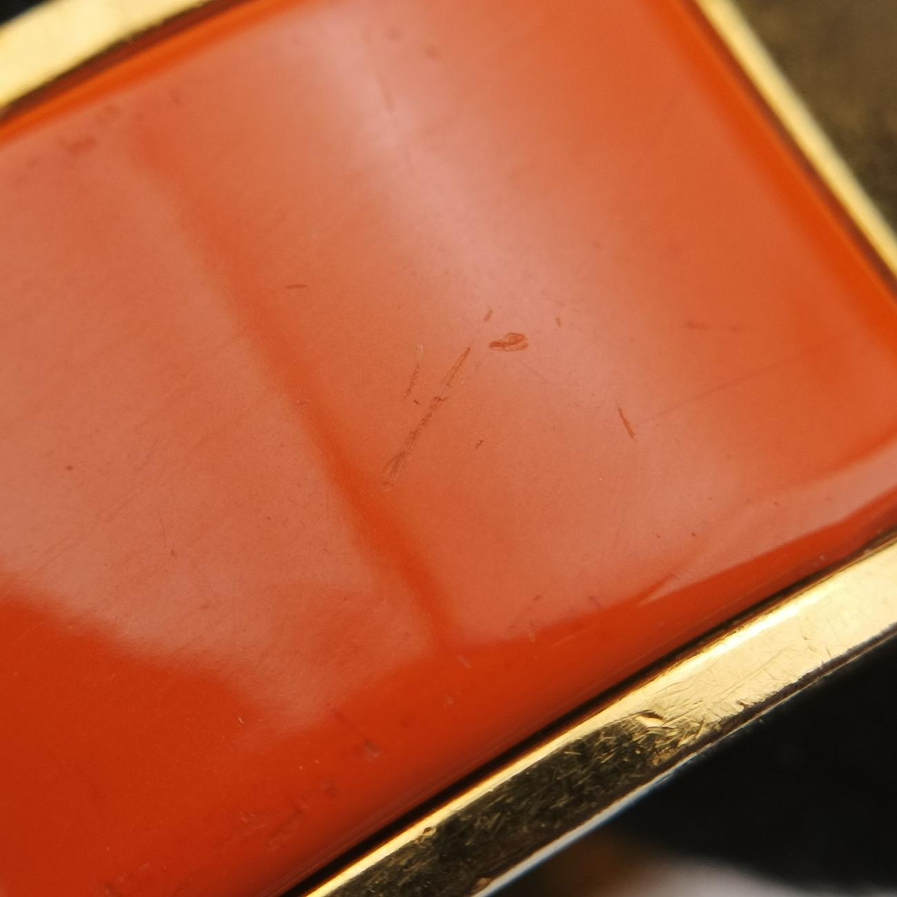 Clic ClacOrange×goldenGPSP 1107クリッククラックオレンジ×ゴールドGPSP 1107