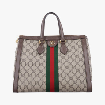 Ophidiabeige×red×greenPVC coated canvas x leather524537A032981582オフィディアベージュ×レッド×グリーンPVCコーティングキャンバス×レザー524537A032981582