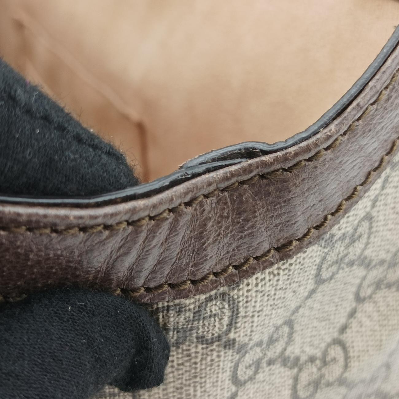 Ophidiabeige×red×greenPVC coated canvas x leather524537A032981582オフィディアベージュ×レッド×グリーンPVCコーティングキャンバス×レザー524537A032981582