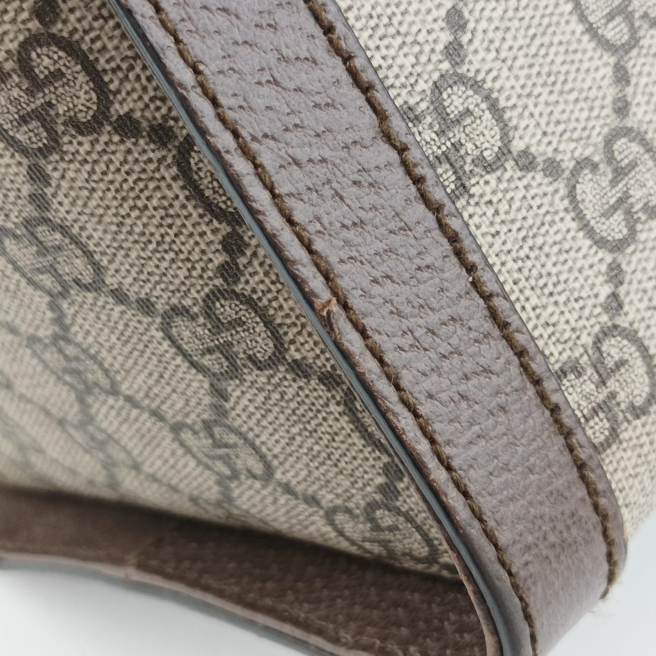 Ophidiabeige×red×greenPVC coated canvas x leather524537A032981582オフィディアベージュ×レッド×グリーンPVCコーティングキャンバス×レザー524537A032981582