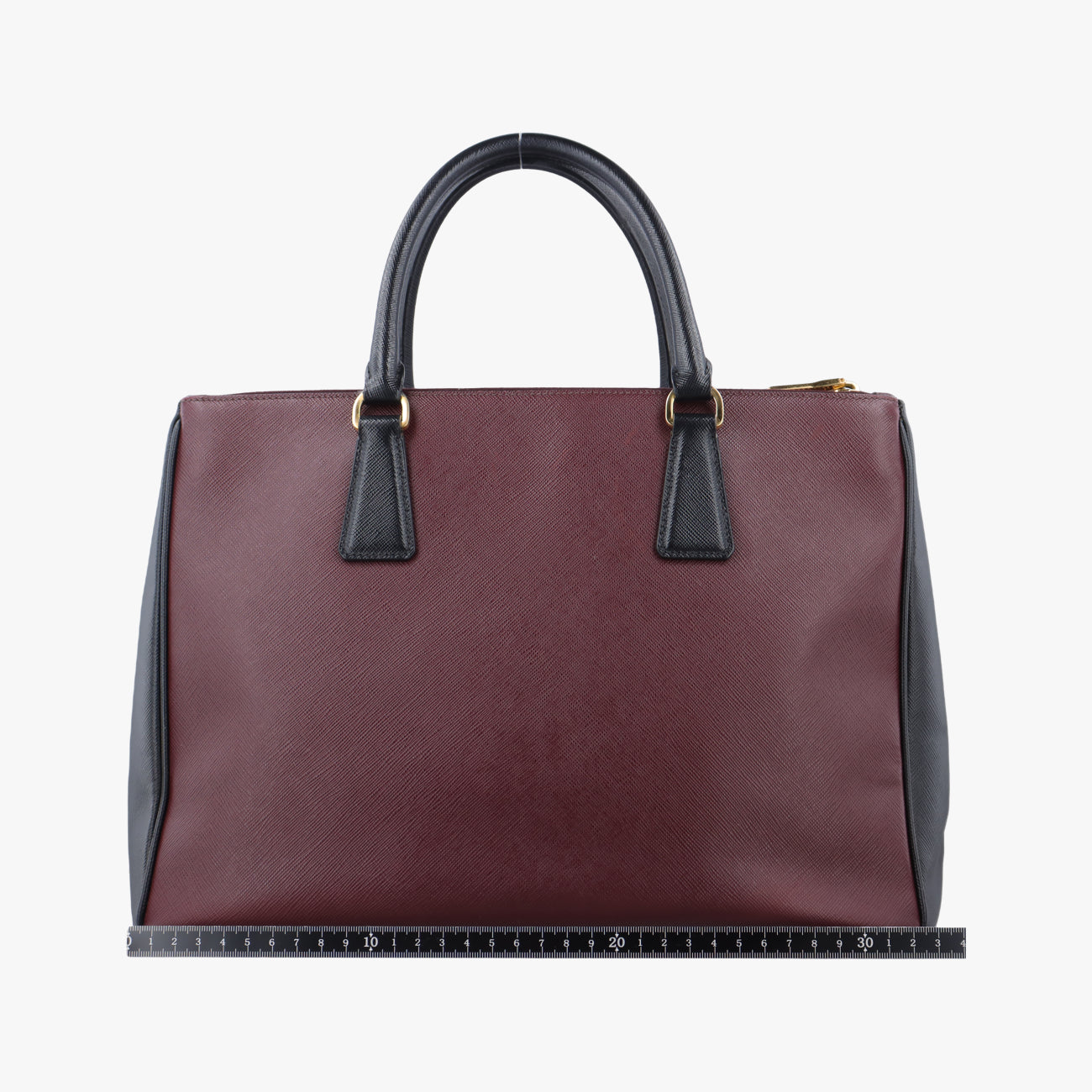 GalleriaBurgundy×BlackSAFFIANO　LeatherBN22747 V 208ガレリアワインレッド×ブラックサフィアーノレザーBN22747 V 208