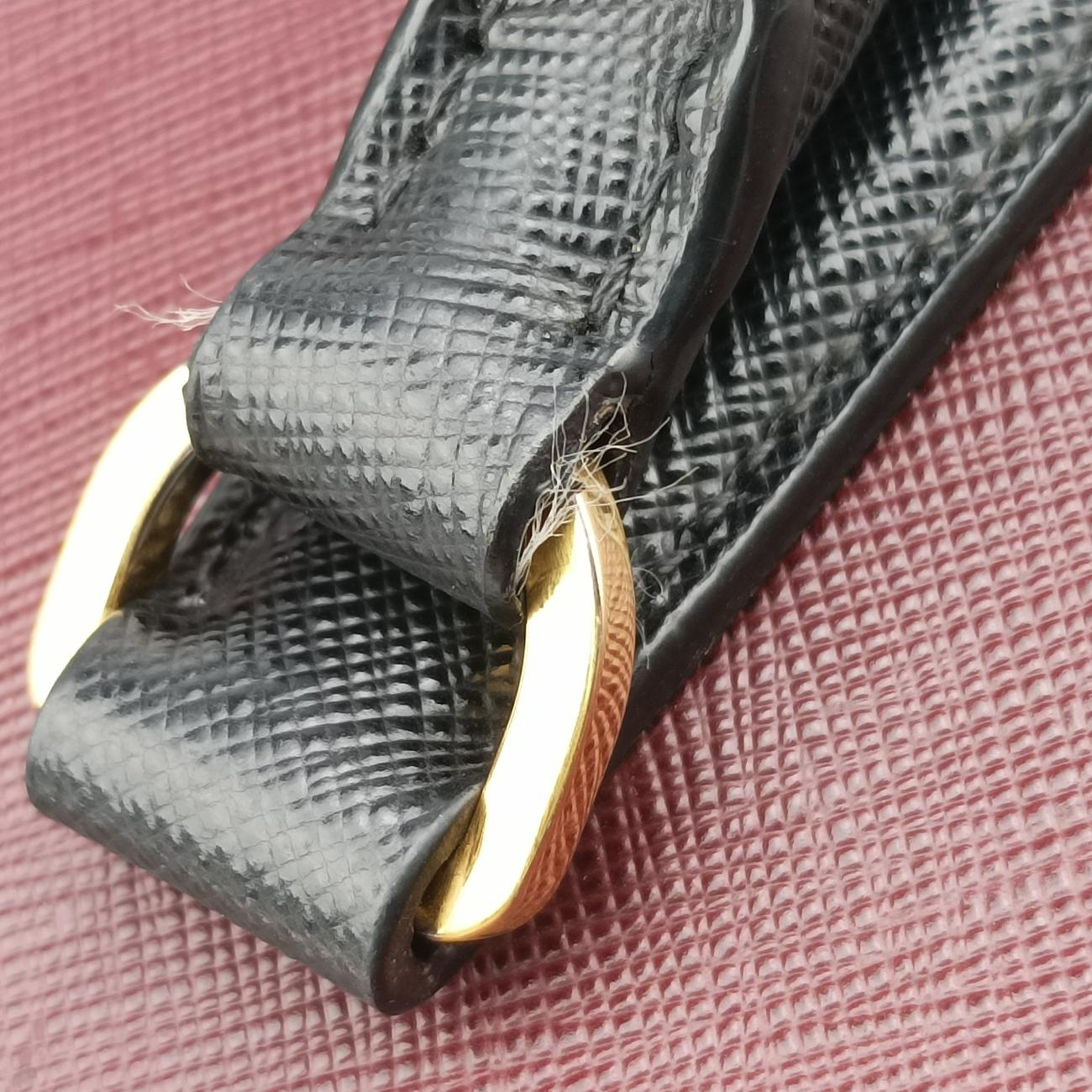 GalleriaBurgundy×BlackSAFFIANO　LeatherBN22747 V 208ガレリアワインレッド×ブラックサフィアーノレザーBN22747 V 208