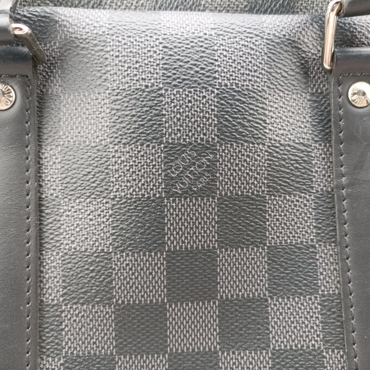 Porte Documents Voyage PMNoirDamier GraphiteN41478GI1118ポルト ドキュマン ヴォワヤージュ PMノワールダミエ グラフィットN41478GI1118