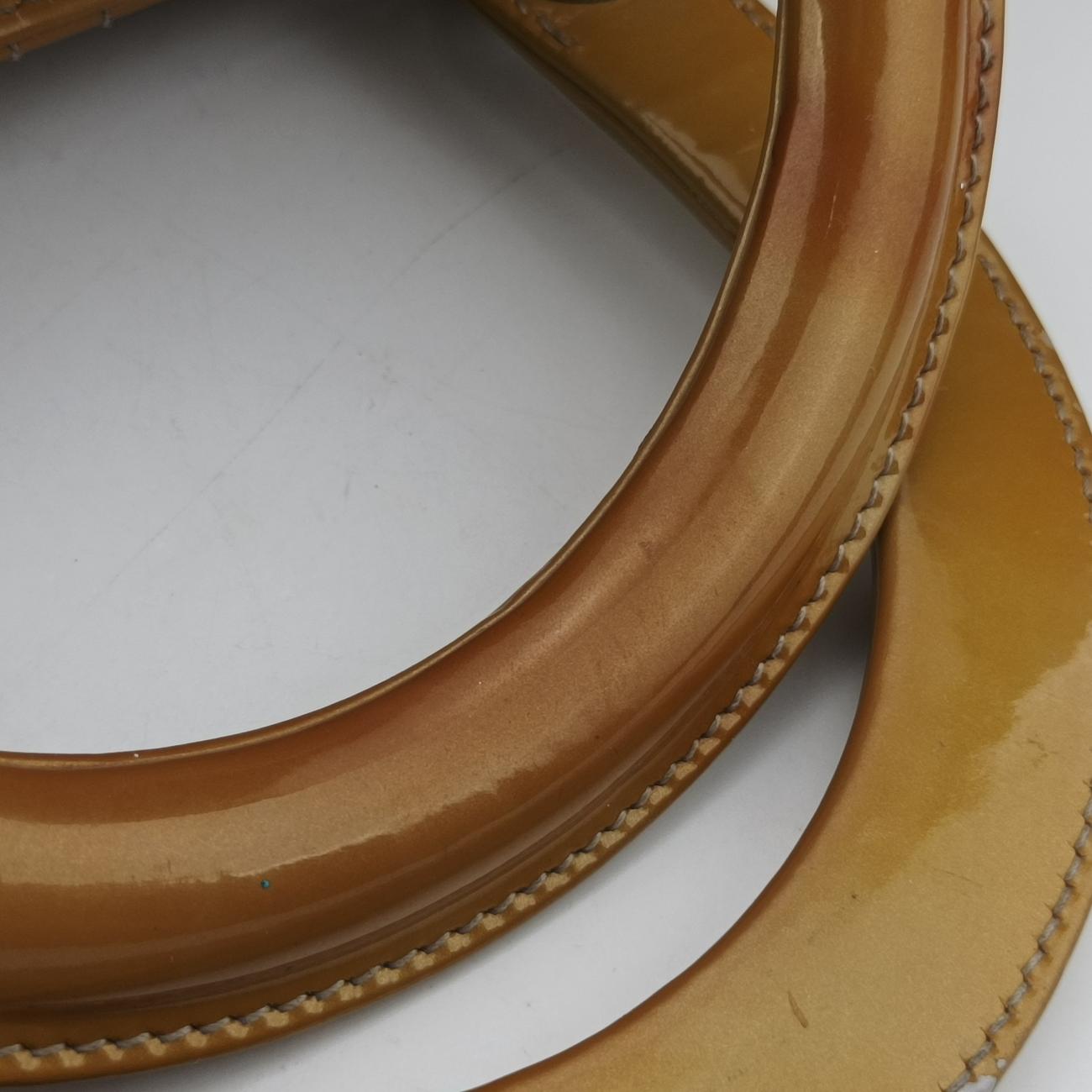 Lady DiorYellowPatent18AMA-0111レディディオール ラージイエローパテント18AMA-0111