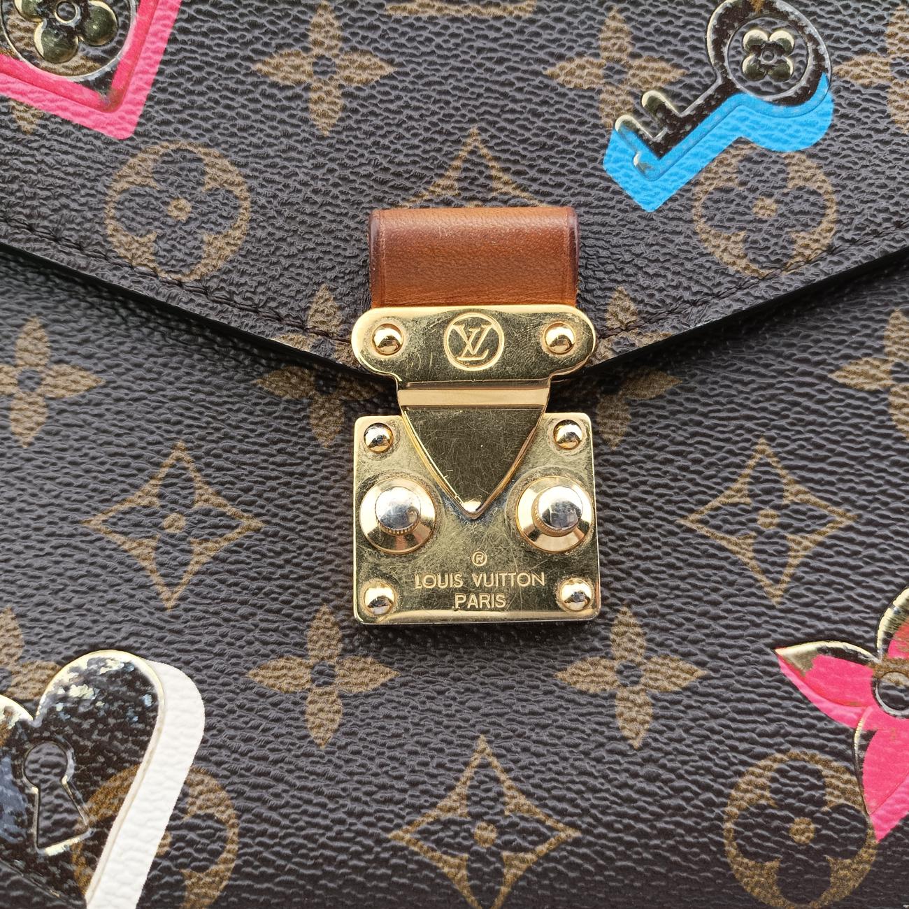 Pochette Metis MMBrown×MulticolorMonogram CanvasM44360DU0179ポシェットメティスMMモノグラム/ブラウン系×マルチカラーモノグラムキャンバスM44360DU0179