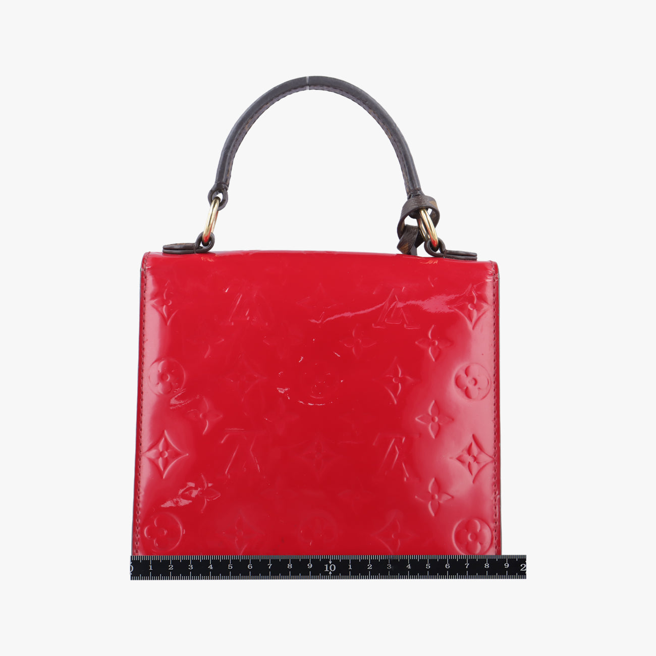 Spring street PMScarlet RedVernis×Leather×Monogram CanvasM90505NZ3159 ICチップスプリングストリートPMスカーレットヴェルニ×レザー×モノグラムキャンバスM90505NZ3159 ICチップ