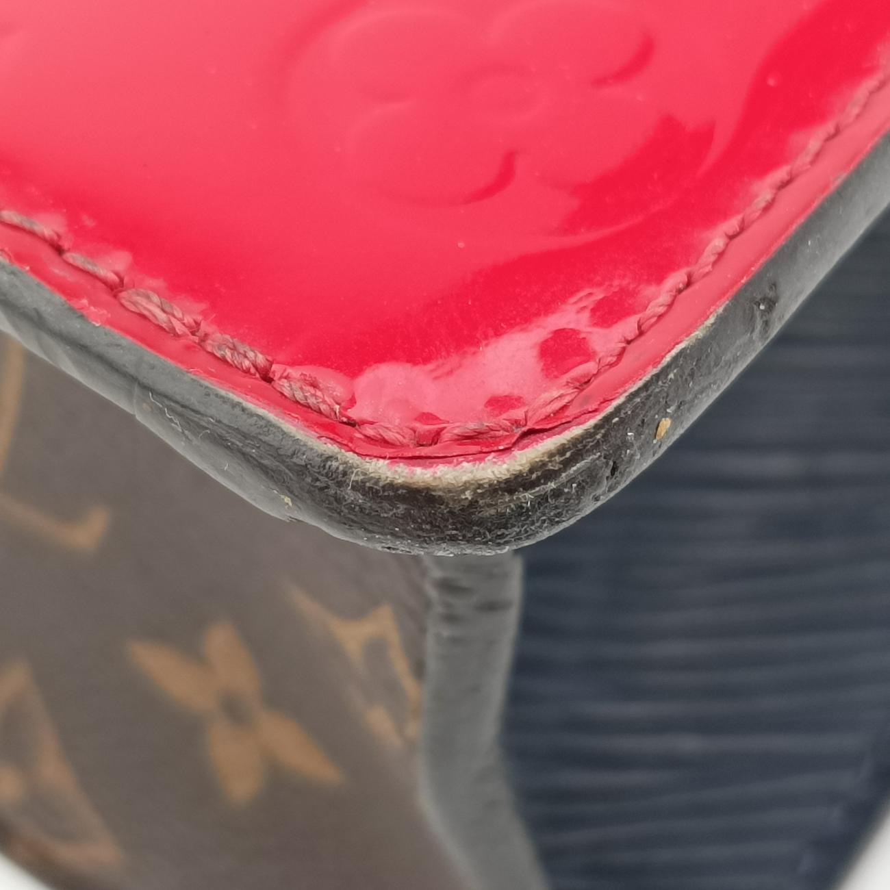 Spring street PMScarlet RedVernis×Leather×Monogram CanvasM90505NZ3159 ICチップスプリングストリートPMスカーレットヴェルニ×レザー×モノグラムキャンバスM90505NZ3159 ICチップ