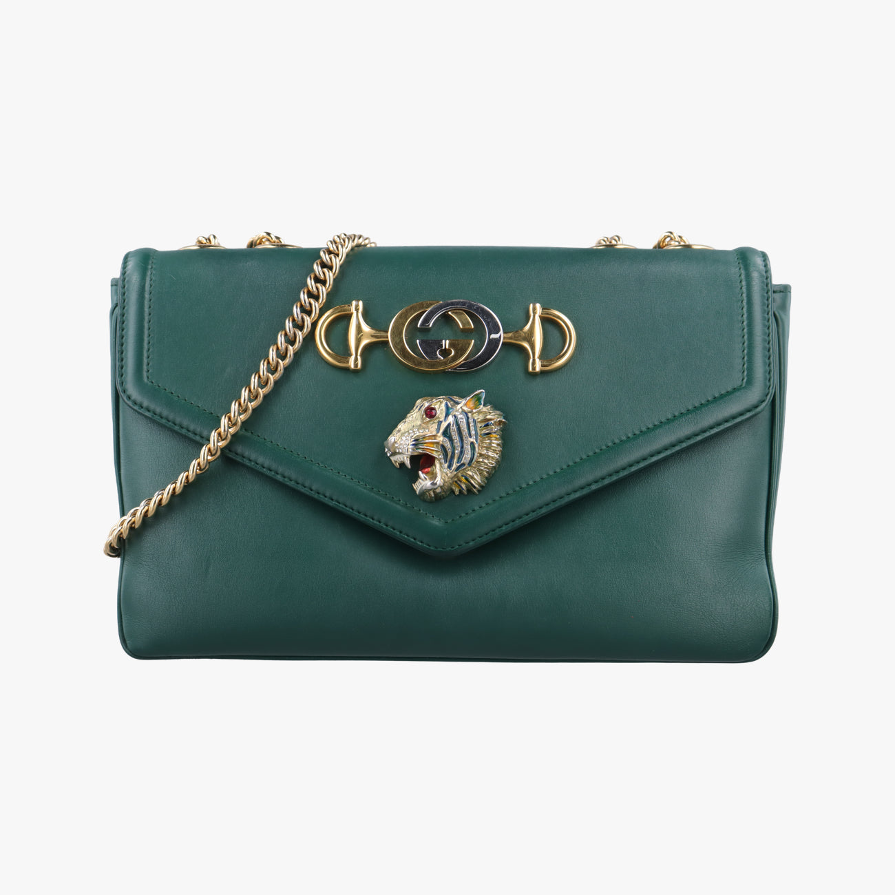 RajahGreenLeather537241I025787195ラジャグリーンレザー537241I025787195