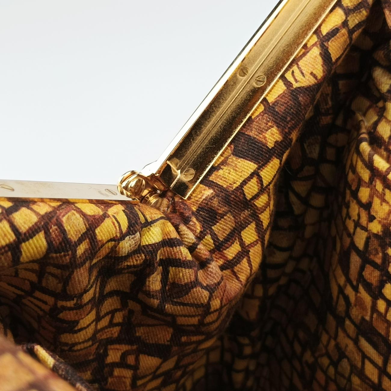 Python and Beads Agatha Mosaic King SatchelMulticolourbeadsパイソン ビーズ アガサ モザイク キング サッチェルマルチカラービーズ