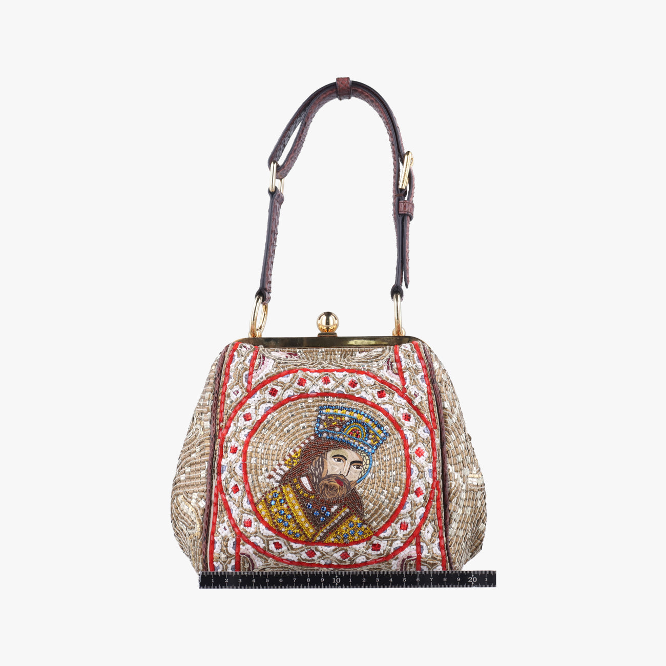 Python and Beads Agatha Mosaic King SatchelMulticolourbeadsパイソン ビーズ アガサ モザイク キング サッチェルマルチカラービーズ