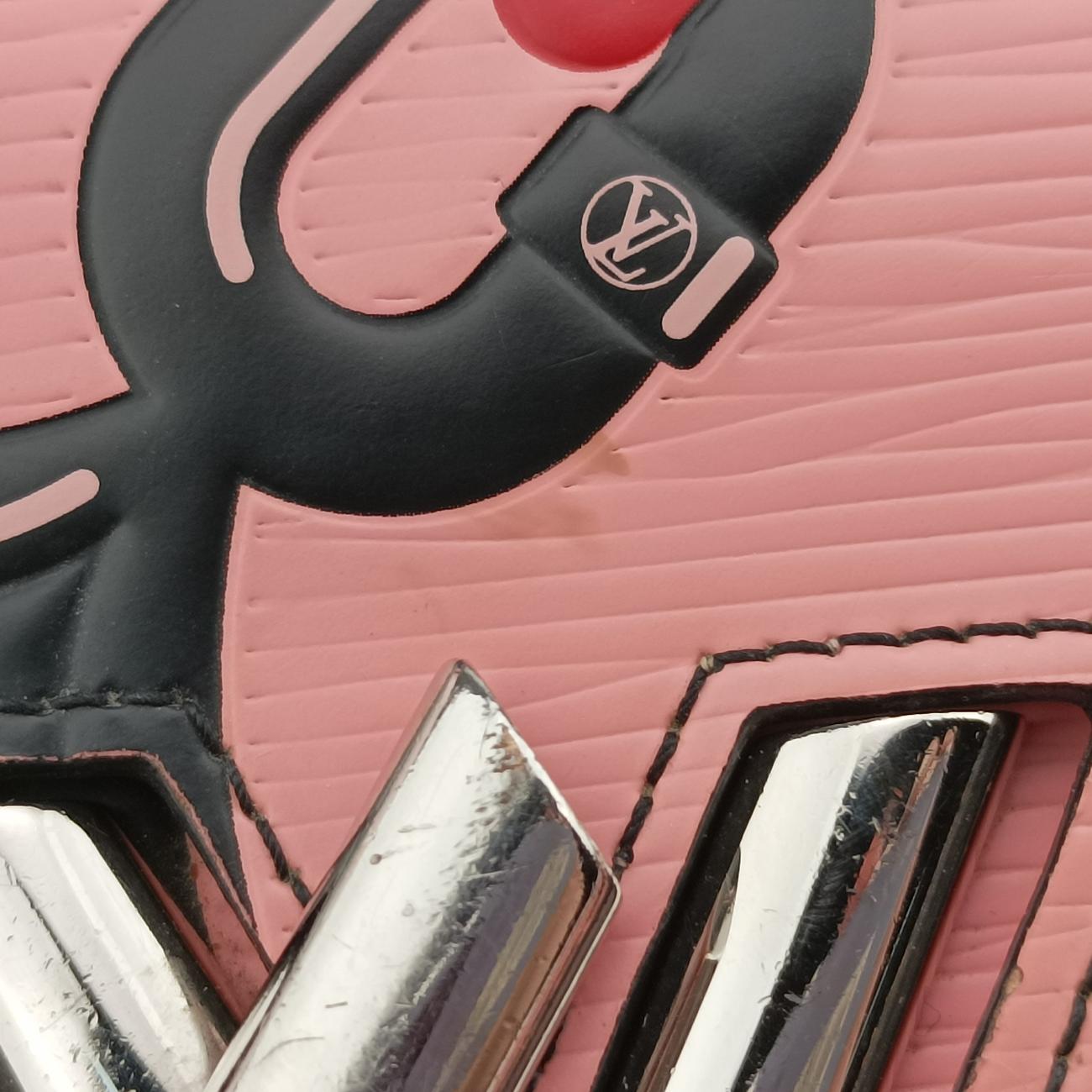 Portefeuille TwistPink x Red x BlackEpiM67227SP0136ポルトフォイユ ツイストピンクXレッドXブラックエピM67227SP0136