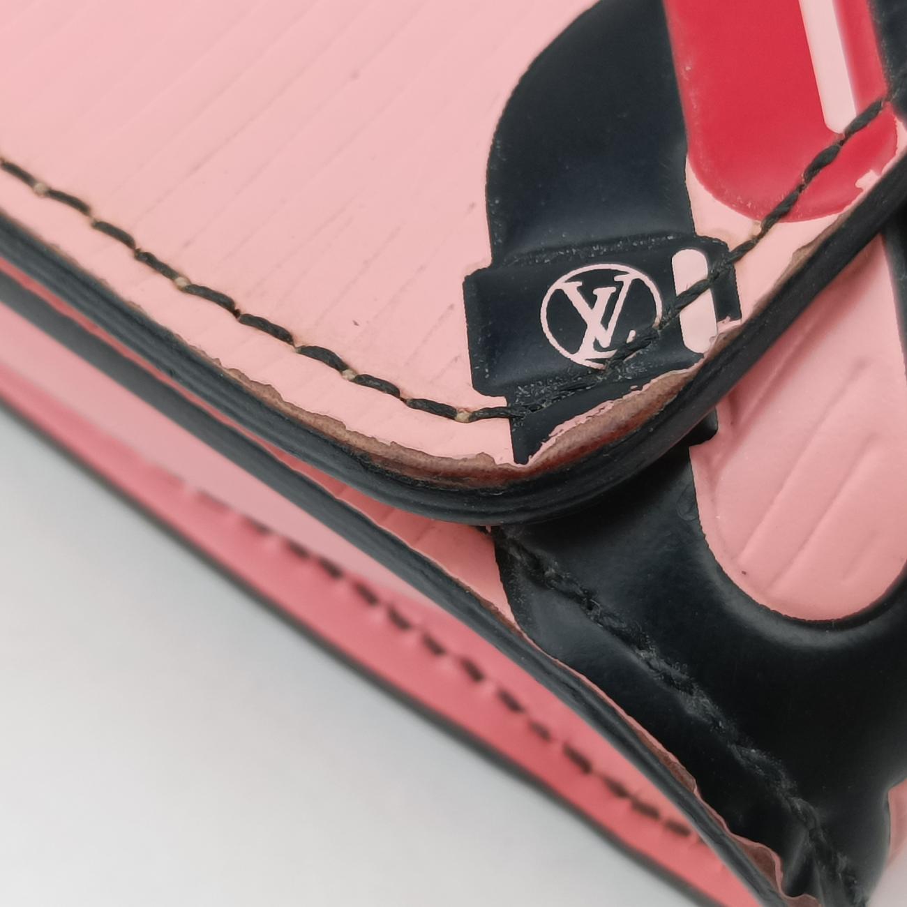 Portefeuille TwistPink x Red x BlackEpiM67227SP0136ポルトフォイユ ツイストピンクXレッドXブラックエピM67227SP0136