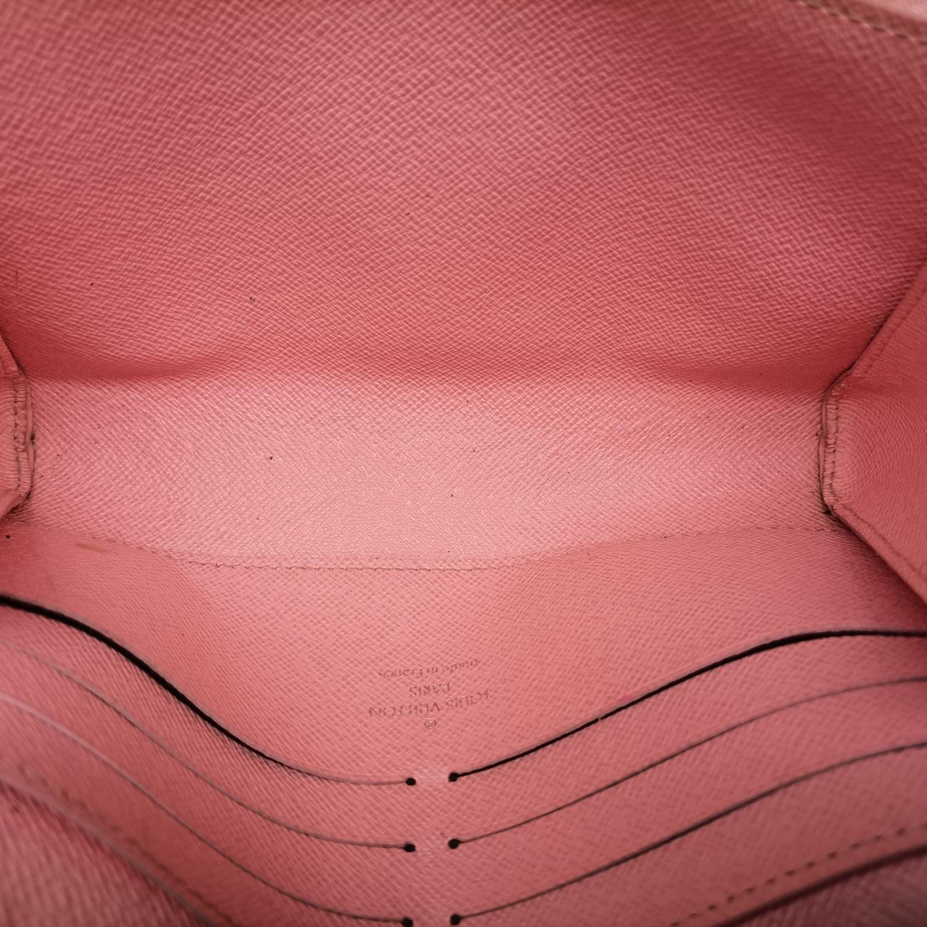 Portefeuille TwistPink x Red x BlackEpiM67227SP0136ポルトフォイユ ツイストピンクXレッドXブラックエピM67227SP0136