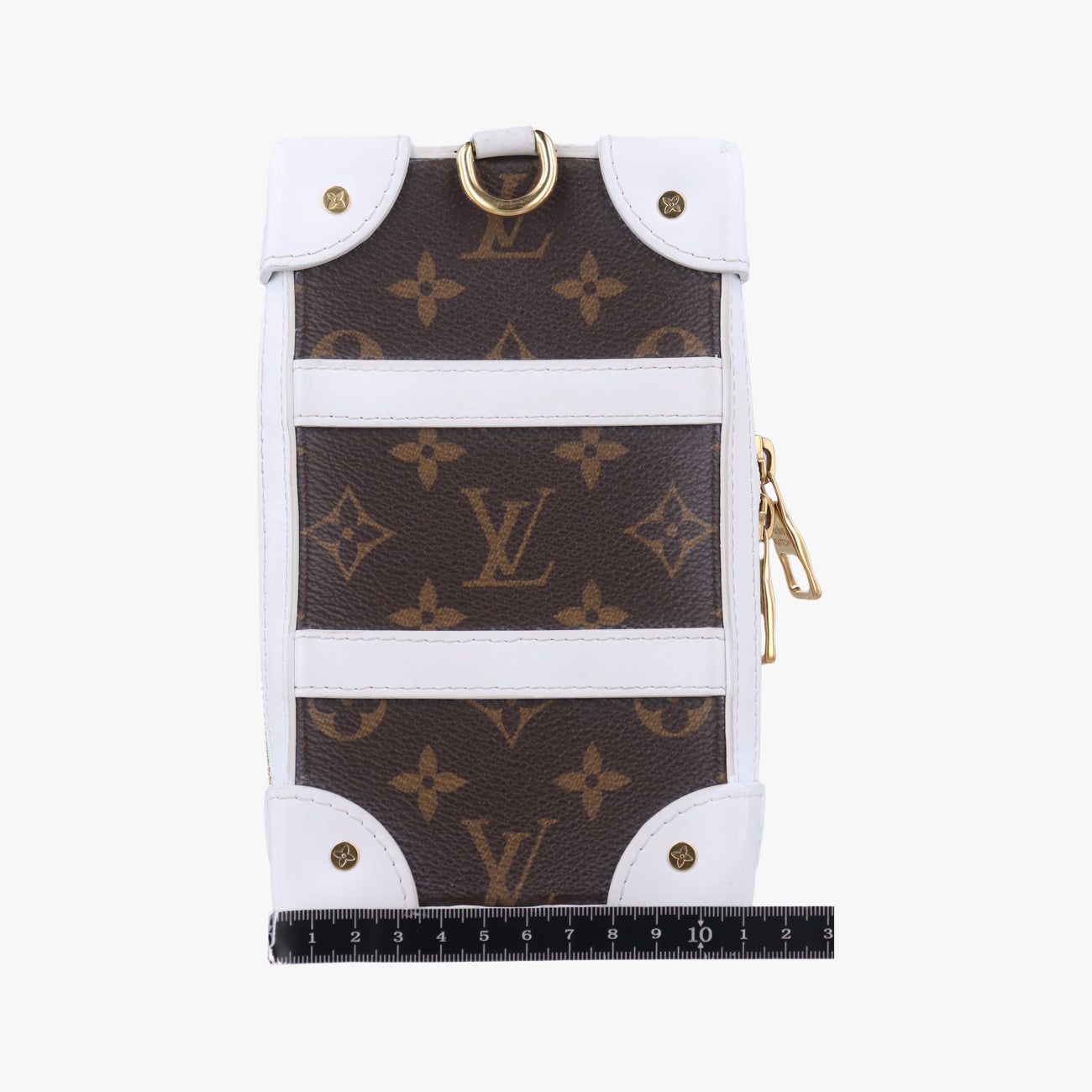 Soft Trunk Phone BoxBrown x WhiteMonogram Reverse CanvasM80102TJ4240 ICチップソフトトランク フォーンボックスモノグラム/ブラウン系× ホワイトモノグラムリバースキャンバスM80102TJ4240 ICチップ