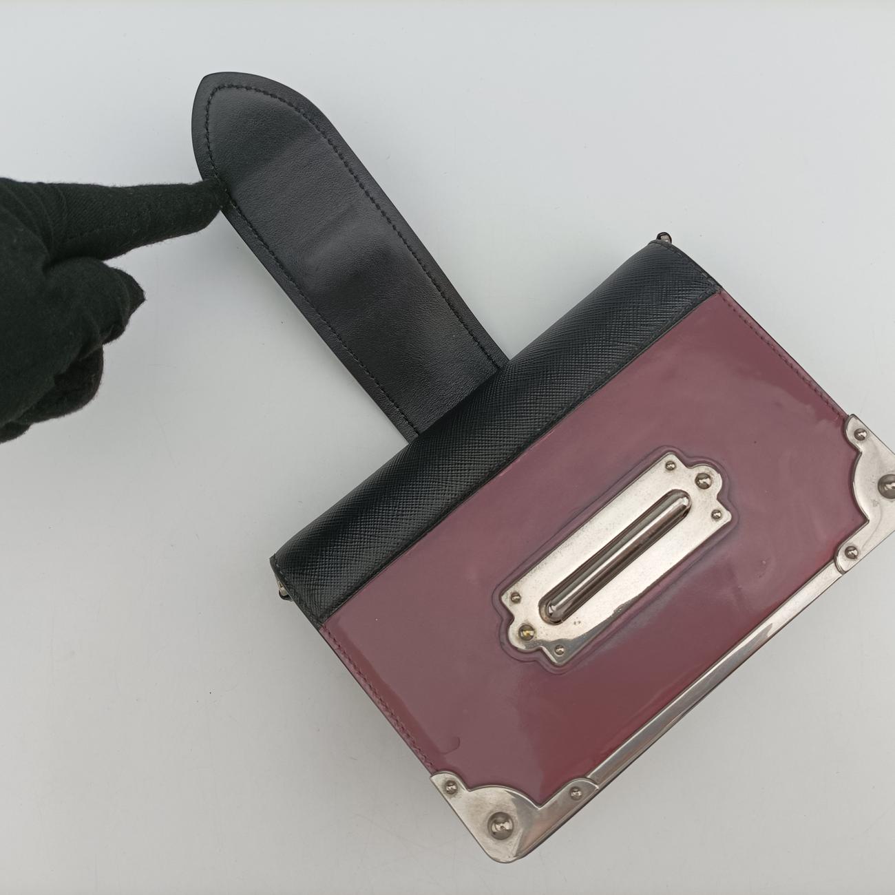 CahierBlack x PurpleLeather1BH01825カイエブラック×パープルレザー1BH01825