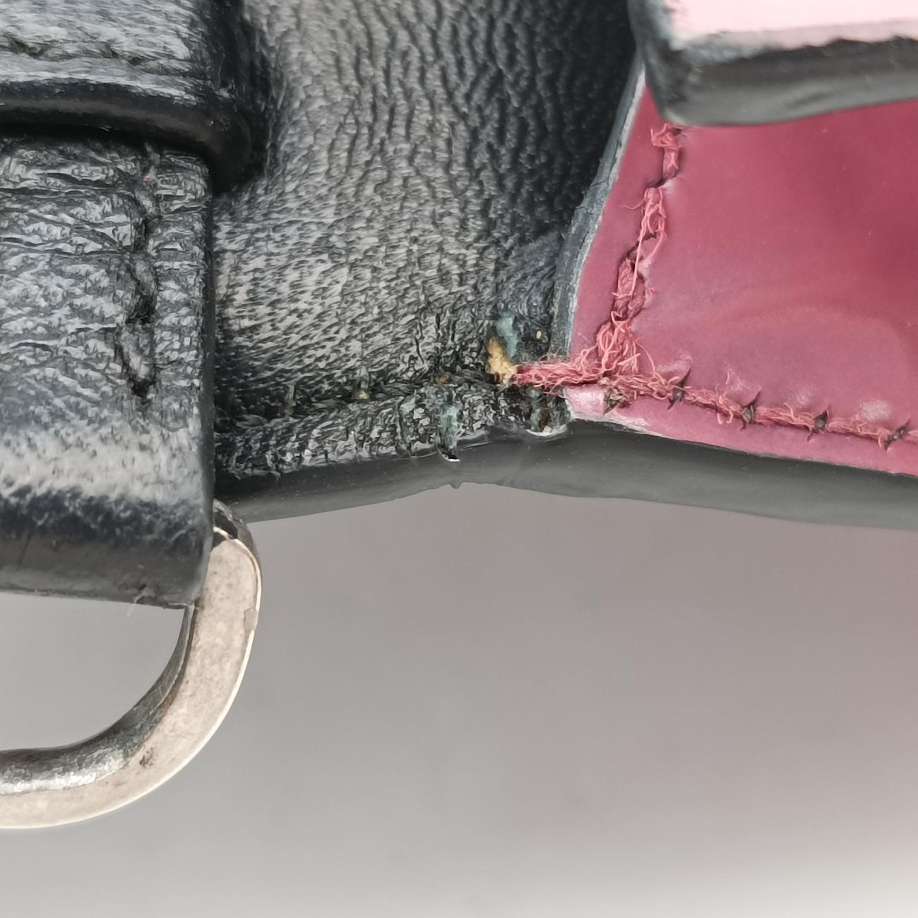 CahierBlack x PurpleLeather1BH01825カイエブラック×パープルレザー1BH01825