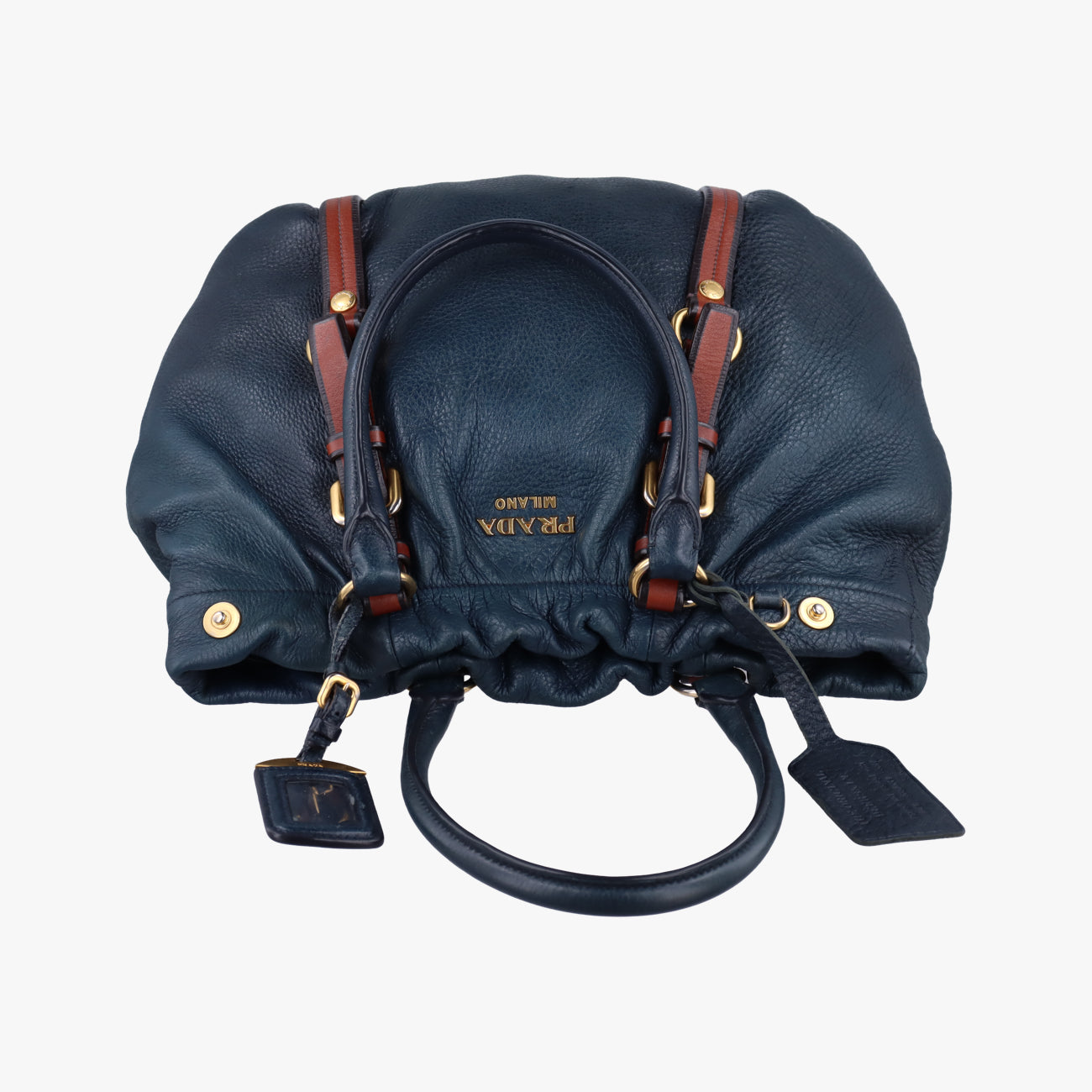 Square buckleNavy×BrownLeatherBN1773129スクエアバックルネイビー×ブラウンレザーBN1773129