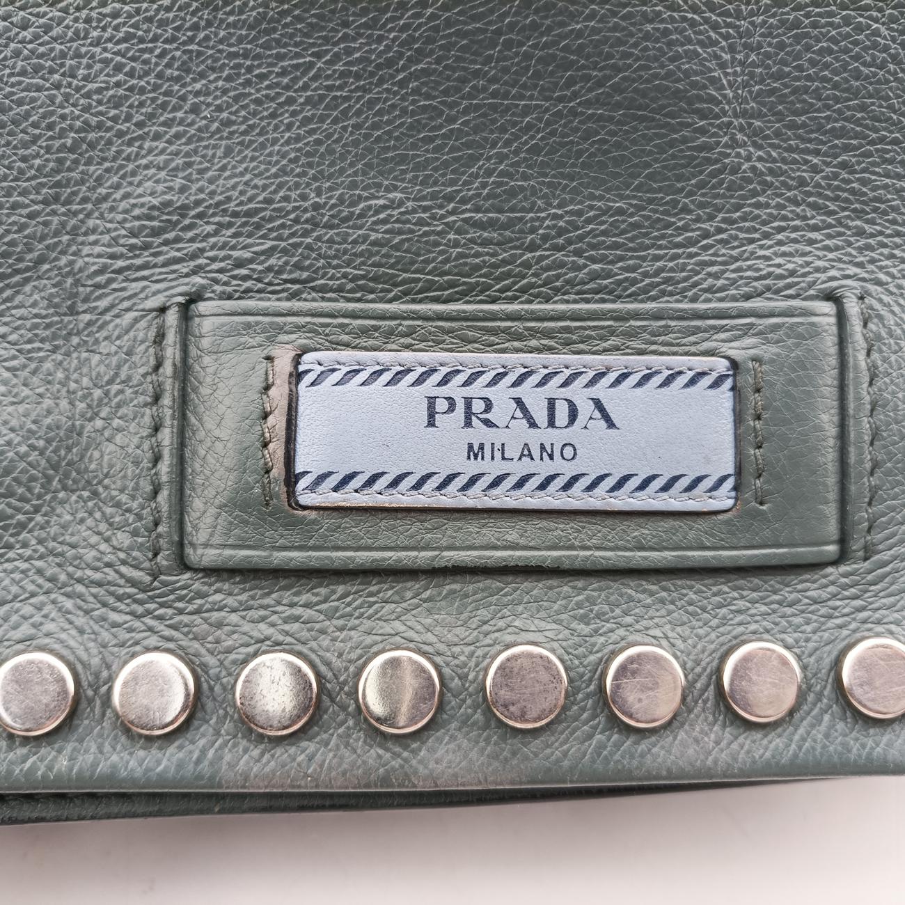 EtiquetteGrayish GreenLeather1BD082180/Hエティケットグレイッシュグリーンレザー1BD082180/H