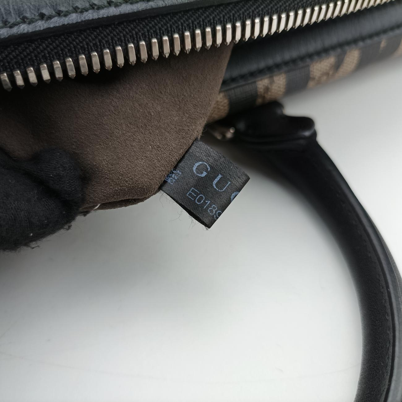 KALEIDObeige×blackPVC coated canvas406384E018901766カレイドベージュ×ブラックPVCコーティングキャンバス406384E018901766