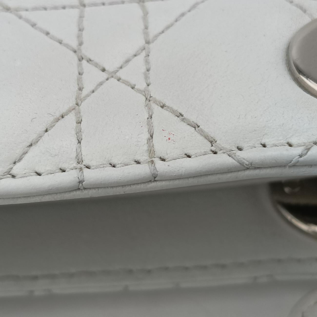 Lady DiorWhitepatent16-BO-1101レディ ディオールホワイトパテント16-BO-1101