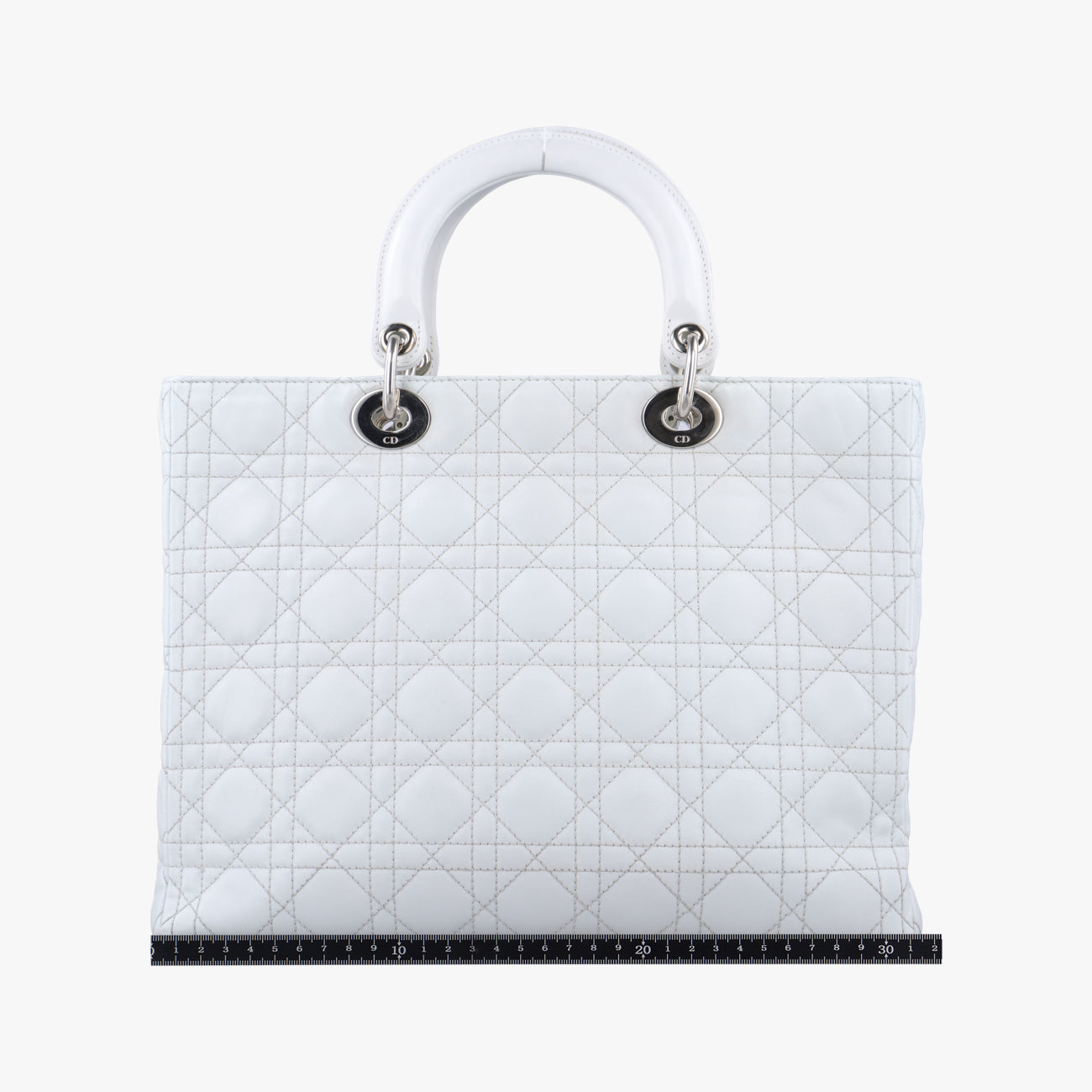 Lady DiorWhitepatent16-BO-1101レディ ディオールホワイトパテント16-BO-1101