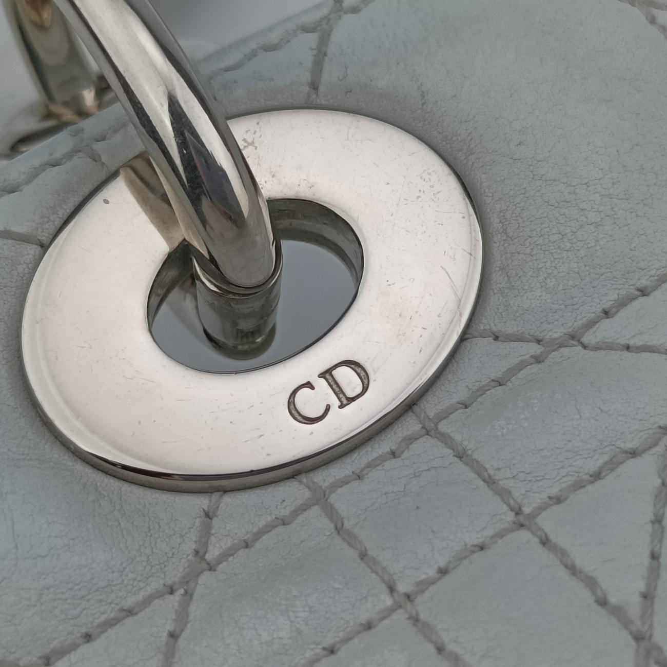 Lady DiorWhitepatent16-BO-1101レディ ディオールホワイトパテント16-BO-1101