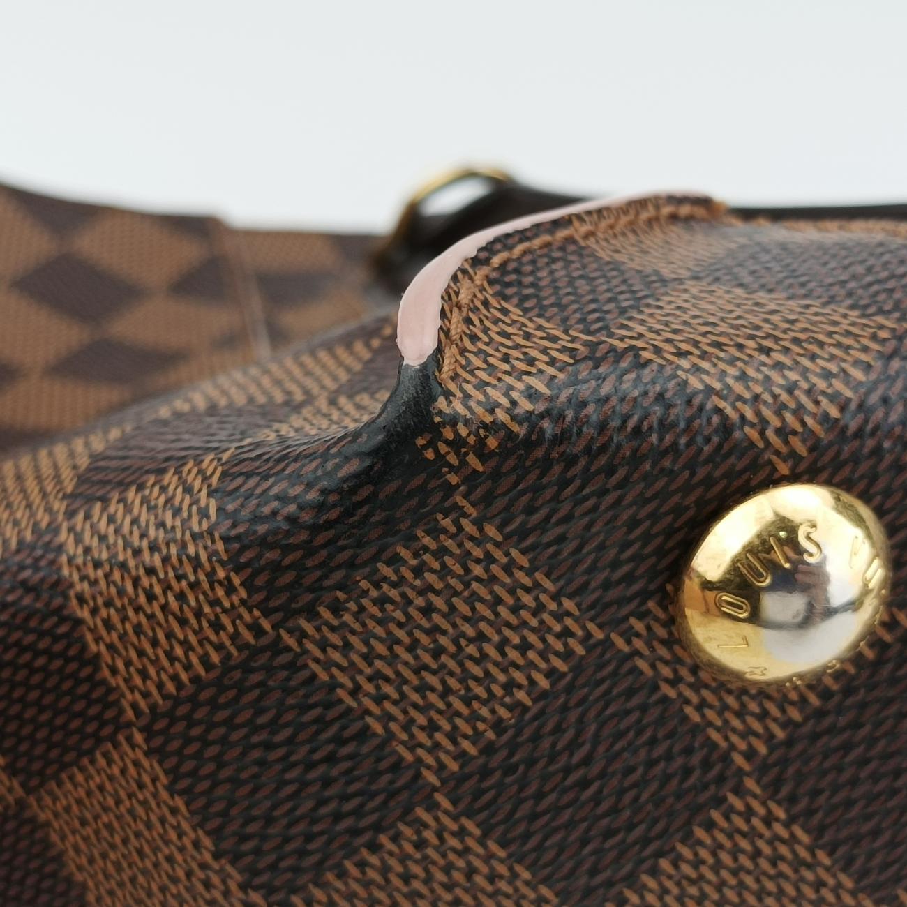 Kaisa Tote PMBrown Rose BallerineDamier CanvasN41554Lot number unknownカイサ トートPMブラウンローズバレリーヌダミエキャンバスN41554製番不明