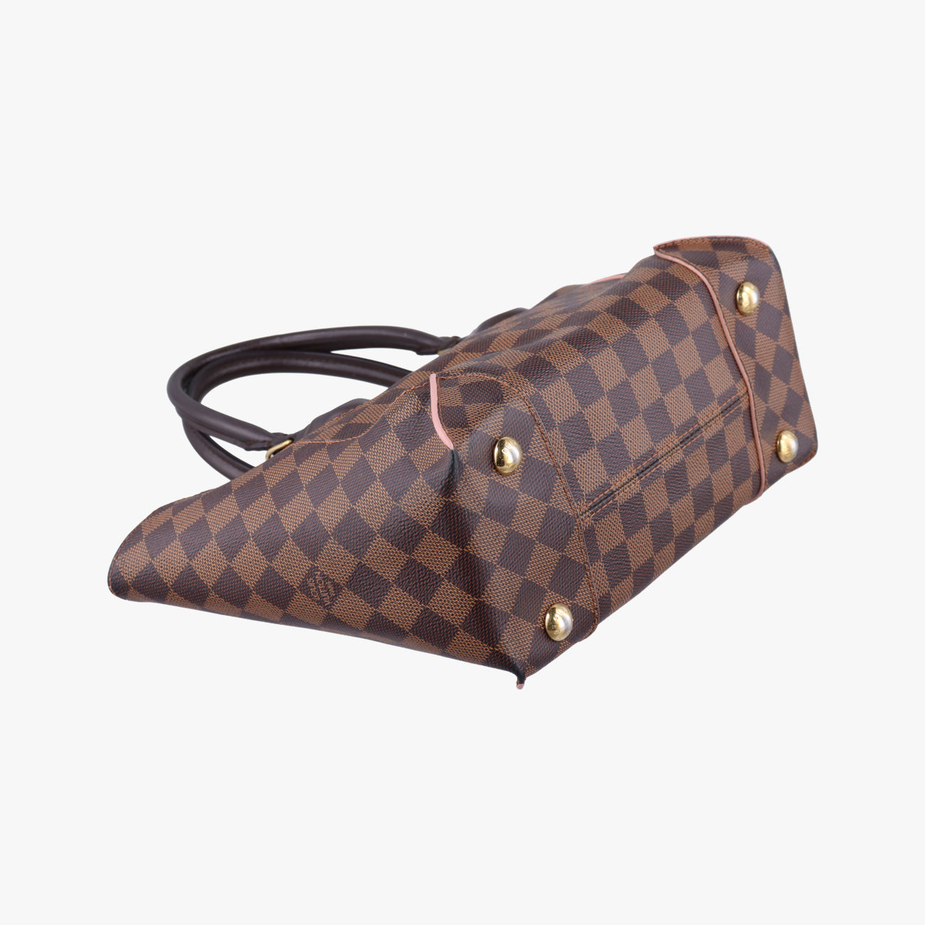 Kaisa Tote PMBrown Rose BallerineDamier CanvasN41554Lot number unknownカイサ トートPMブラウンローズバレリーヌダミエキャンバスN41554製番不明