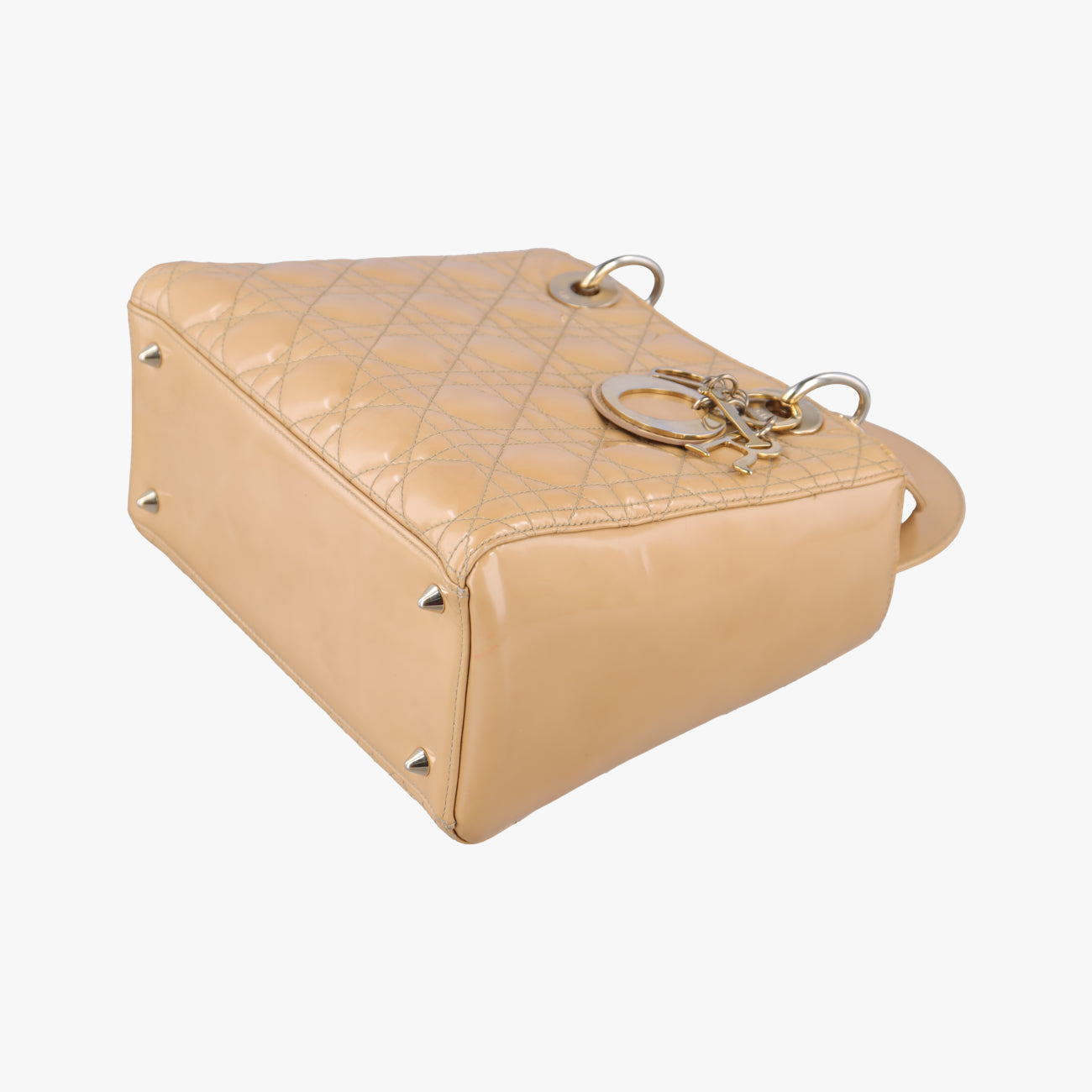 Lady DiorbeigePatent14B-MA-0112レディディオールベージュパテント14B-MA-0112