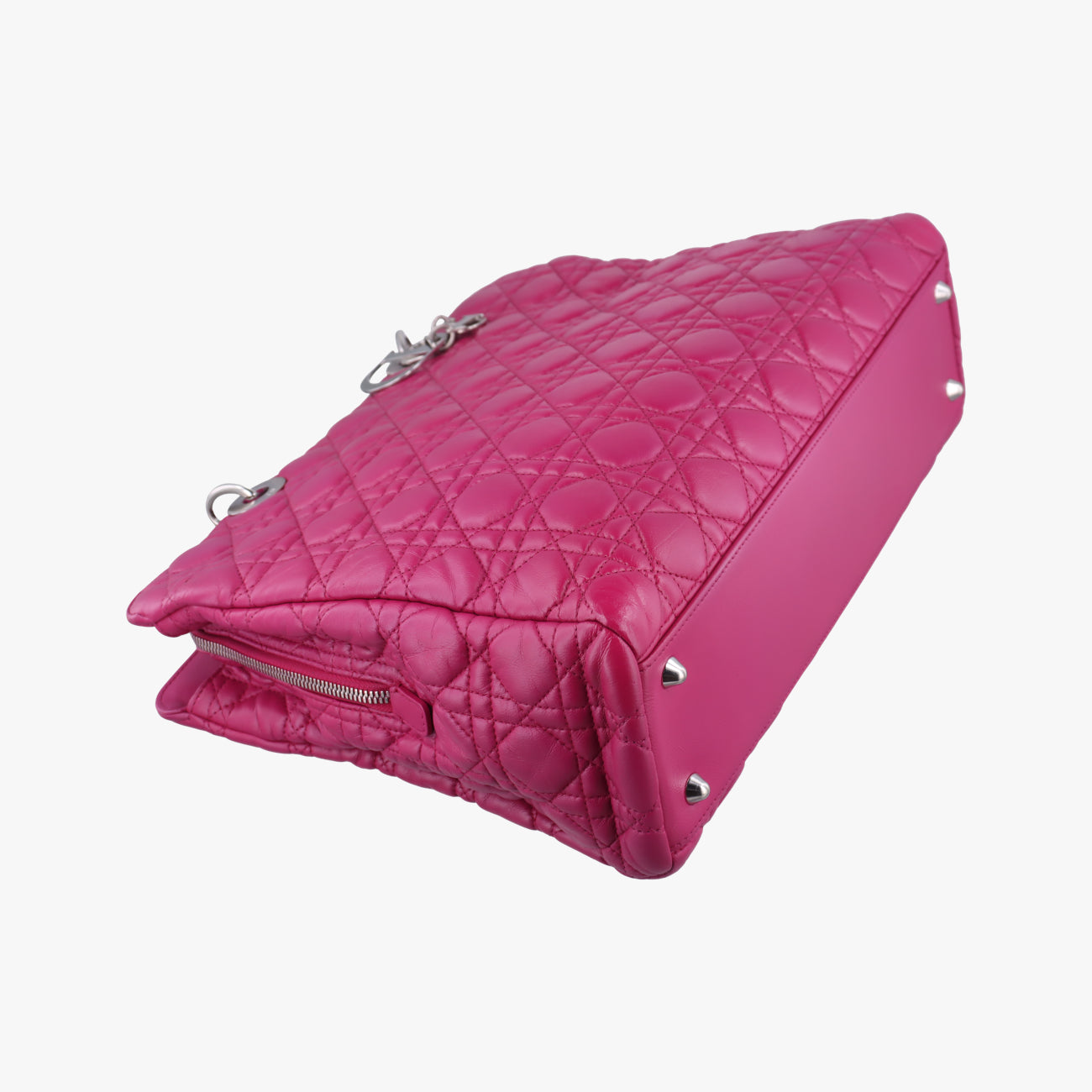 Cannage Dior Soft ShoppingRoselambskin01-BO-0144ディオールソフトローズ レッドラムスキン01-BO-0144